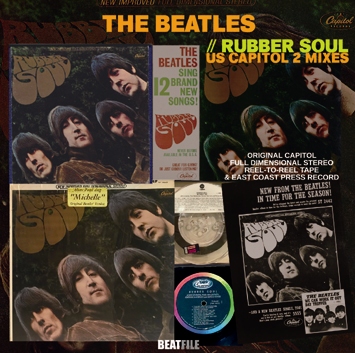 THE BEATLES - RUBBER SOUL // US CAPITOL 2 MIXES (1CDR)