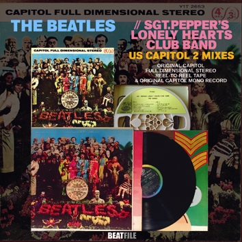 THE BEATLES - SGT.PEPPER'S LONELY HEARTS CLUB BAND // US CAPITOL 2 MIXES(1CDR)