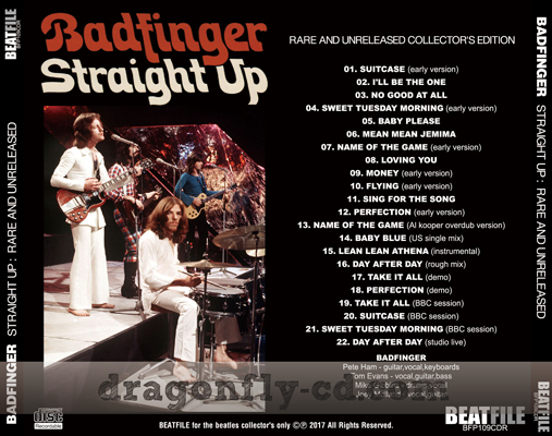 BADFINGER - STRAIGHT UP DRAGONFLY