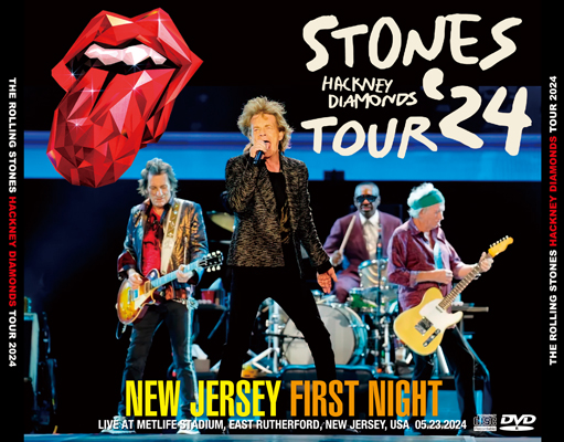THE ROLLING STONES - NEW JERSEY FIRST NIGHT : HACKNEY DIAMONDS TOUR 2024 (2CDR+1CDR)