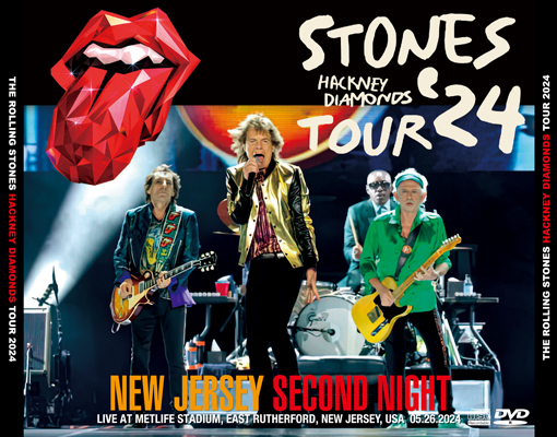 THE ROLLING STONES - NEW JERSEY SECOND NIGHT : HACKNEY DIAMONDS TOUR 2024 (2CDR+1CDR)
