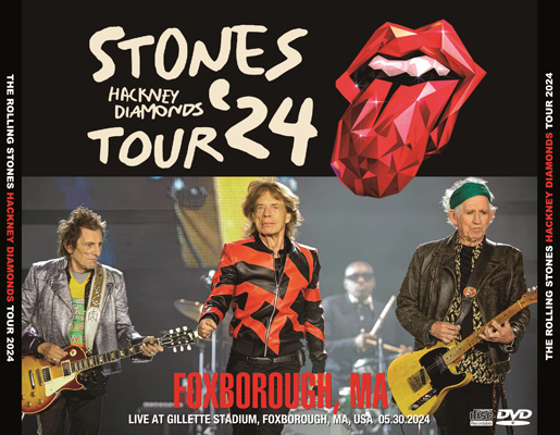 THE ROLLING STONES - FOXBOROUGH, MA =HACKNEY DIAMONDS TOUR 2024= (2CDR+1CDR)