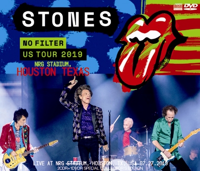 THE ROLLING STONES - NO FILTER US TOUR 2019: NRG STADIUM, HOUSTON TEXAS (2CDR+1DVDR)