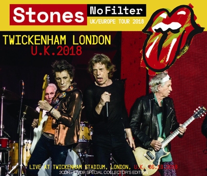 ROLLING STONES - NO FILTER TOUR: TWICKENHAM LONDON 2018