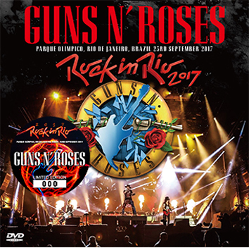 GUNS N' ROSES - ROCK IN RIO 2017 DVD