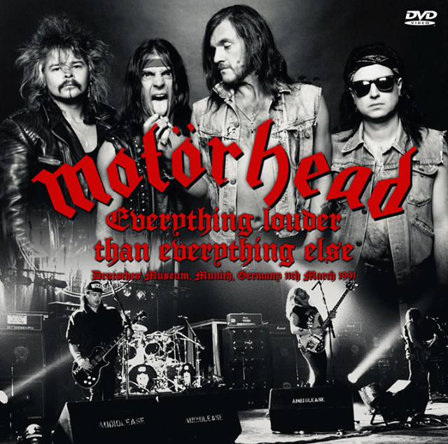 MOTORHEAD - EVERYTHING LOUDER THAN EVERYTHING ELSE (1DVDR)