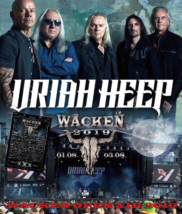 URIAH HEEP - WACKEN OPEN AIR 2019 (1BDR)