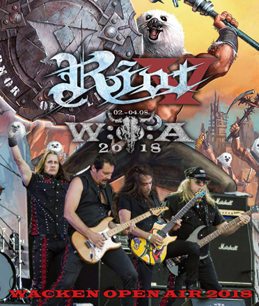 RIOT V - WACKEN OPEN AIR 2018 (1BDR)