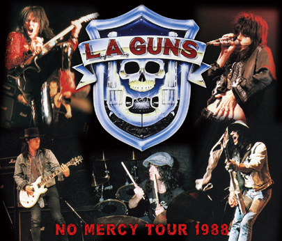 L.A. GUNS - NO MERCY TOUR 1988(1CDR+2DVDR)