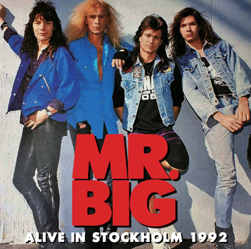 MR. BIG - ALIVE IN STOCKHOLM 1992(1CDR)