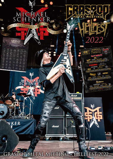 MICHAEL SCHENKER GROUP - GRASPOP METAL MEETING + HELLFEST 2022 (1DVDR)