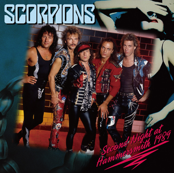 SCORPIONS - SECOND NIGHT AT HAMMERSMITH 1989 (2CDR)