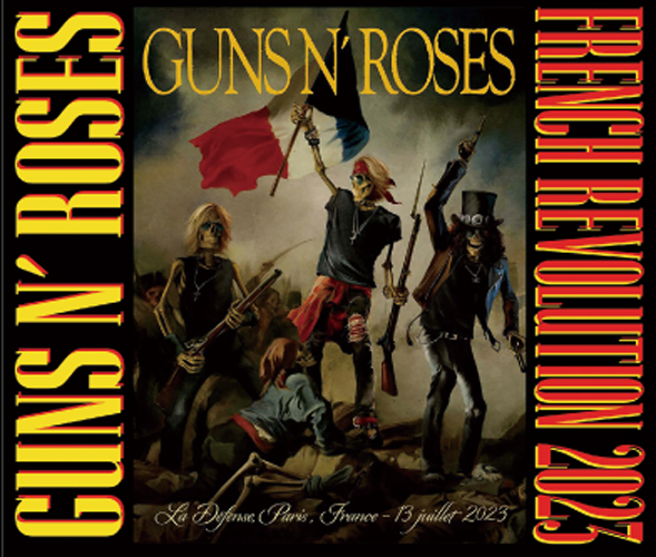 GUNS N' ROSES - FRENCH RELOVUTION 2023