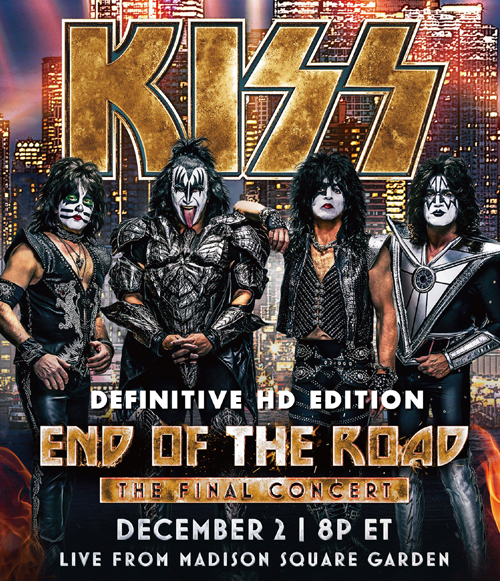 KISS - END OF THE ROAD: THE FINAL CONCERT 2023 - DEFINITIVE HD EDITION (1BDR)