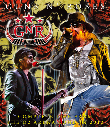 GUNS N' ROSES - COMPLETE LIVE FROM THE O2 ARENA LONDON 2012