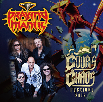 PRAYING MANTIS - COURTS OF CHAOS FESTIVAL 2018