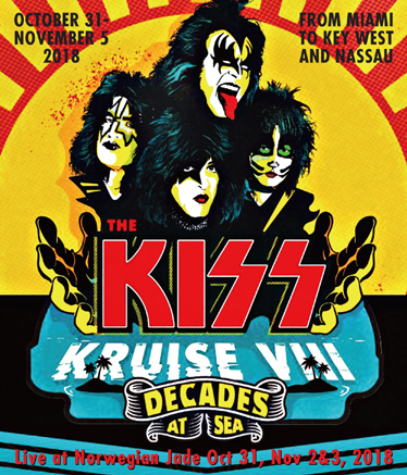KISS - KISS KRUISE VIII : DEACDES AT SEA 2018