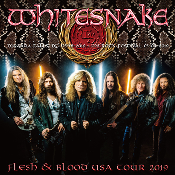 WHITESNAKE - FLESH & BLOOD USA TOUR 2019 (1CDR+1BDR)