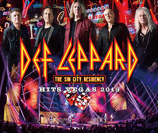 DEF LEPPARD - HITS VEGAS 2019 (2CDR+1BDR)