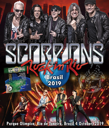 SCORPIONS - ROCK IN RIO BRASIL 2019 (1BDR)