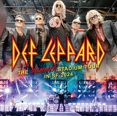 DEF LEPPARD - THE SUMMER STADIUM TOUR IN SF 2024 (2CDR)
