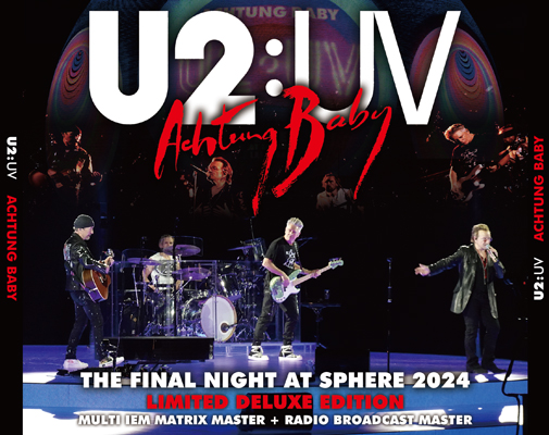 U2 - THE FINAL NIGHT AT SPHERE 2024: LIMITED DELUXE EDITION (4CD)