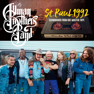 THE ALLMAN BROTHERS BAND - ST.PAUL 1992 (2CDR)