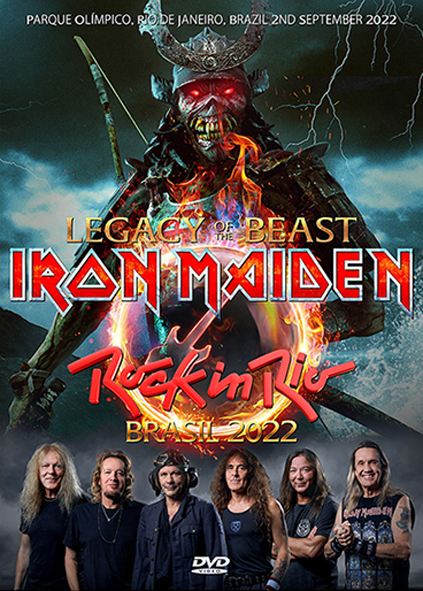 IRON MAIDEN - ROCK IN RIO BRASIL 2022 (1DVDR)