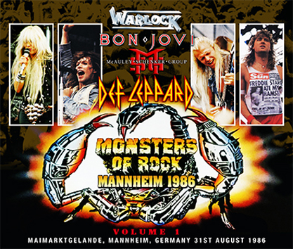 VARIOUS ARTISTS - MONSTERS OF ROCK MANNHEIM 1986 VOL.1