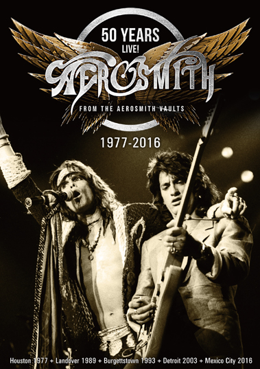 AEROSMITH - 50 YEARS LIVE! 1977-2016 (3DVDR)