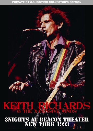 KEITH RICHARDS - 3 NIGHTS AT BEACON THEATER