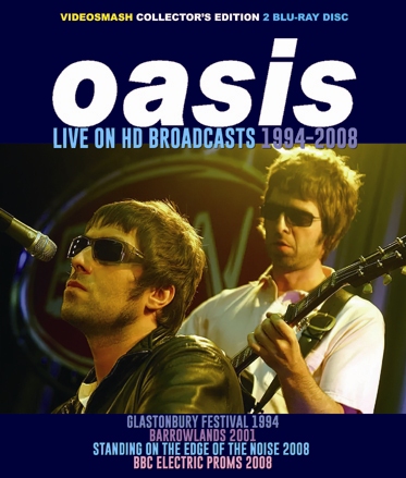 OASIS - LIVE ON HD BROADCASTS 1994-2008 (2BDR)