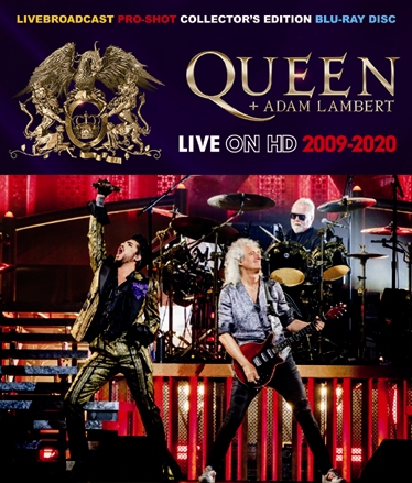 QUEEN + ADAM LAMBERT - LIVE ON HD 2009-2020 (1BDR)