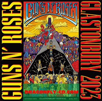 GUNS N' ROSES - GLASTONBURY 2023 (2CD+1BDR)