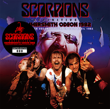 SCORPIONS - DEFINITIVE HAMMERSMITH ODEON 1982(2CD)
