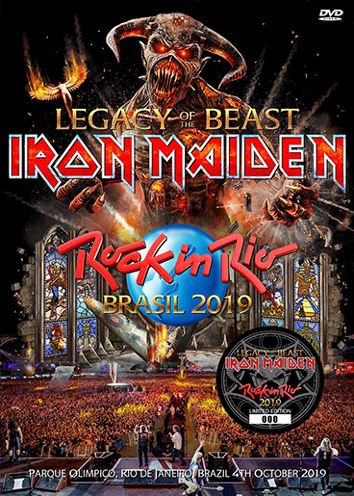 IRON MAIDEN - ROCK IN RIO BRASIL 2019 (1DVD)