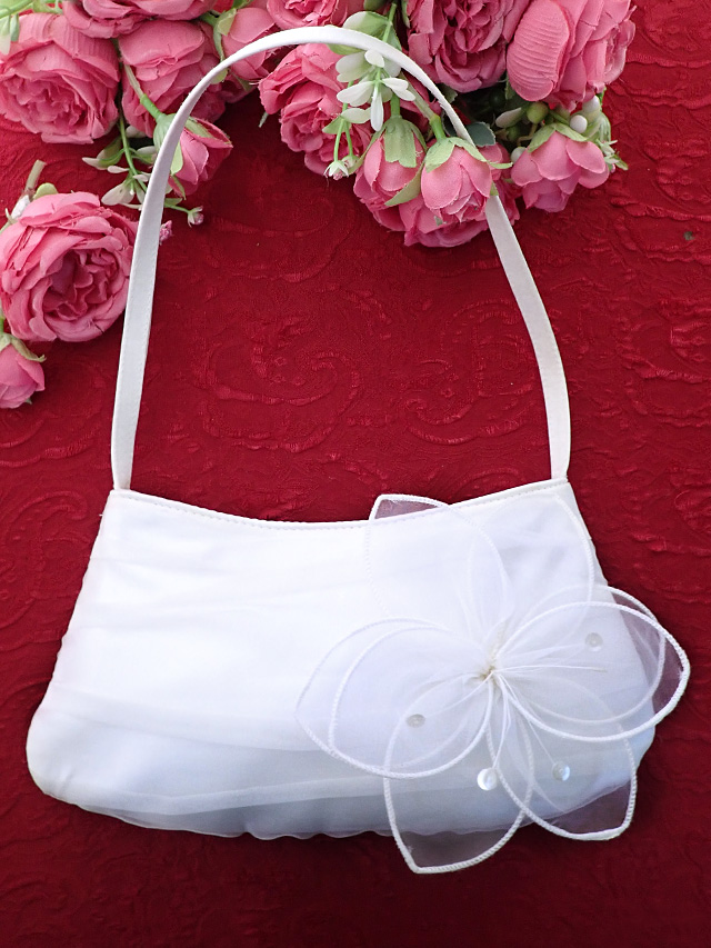 ＜Marks & Spencer：未使用品＞美品♪妖精さんのお花のよう♪英国マークス＆スペンサーのすばらしいパーティバッグ