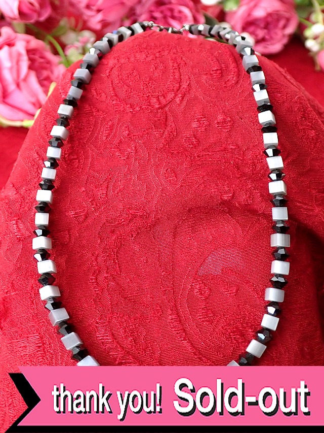 ＜Marks&Spencer＞アールデコデザイン♪マークス＆スペンサーのコスチュームジュエリーのネックレス