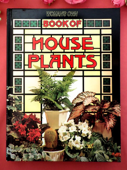 ＜英国ガーデニングBOOK＞「HOUSE PLANTS」♪英国流お部屋の中の植物たち：ガーデニングアイデアがいっぱいのとても分厚い大判の本
