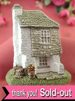 ＜Lilliput Lane＞「CREEL Cottage」♪コーンウォール地方の伝統的な海辺を望むフィッシャーマンズコテージのフィギュア