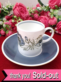 ＜廃盤レア♪スージー・クーパー＞１９６０年：とても貴重な「GLEN MIST」（グレンミスト）のカンシェイプのカップ＆ソーサー