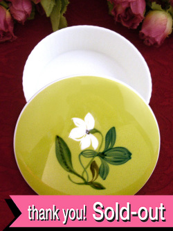 ＜スージー・クーパー＞廃盤レア♪１９６０年代「FLOWER MOTIF」の愛らしいお花のポーセリンBOX