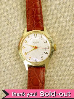 【３６５日保証付】＜スミスの腕時計＞１９６０年代：シャンパンゴールドのＳＭＩＴＨＳの腕時計「EMPIRE」