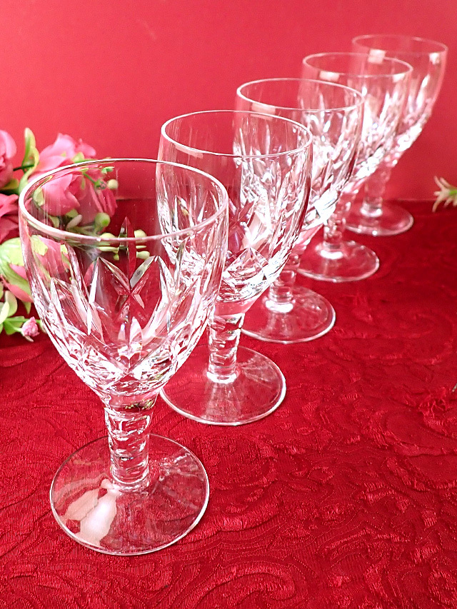 ドリプレSHOP】イギリス（英国）アンティーク雑貨。ワイングラス