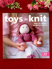 ＜英国手芸ＢＯＯＫ＞「toys to knit」♪英国流あみぐるみのお人形たちの素敵なご本