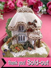 ＜Lilliput Lane＞「Titmouse Cottage」♪シジュウカラの名前がついた野鳥が集まる可愛いオールドコテージのフィギュア