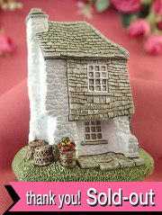 ＜Lilliput Lane＞「CREEL Cottage」♪コーンウォール地方の伝統的な海辺を望むフィッシャーマンズコテージのフィギュア