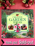 ＜英国ガーデニングBOOK＞「CREATIVE GARDEN IDEAS」♪プランニングから植栽までガーデニングを楽しむハードカバーの大判のぶ厚いご本