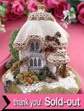 ＜Lilliput Lane＞「Titmouse Cottage」♪シジュウカラの名前がついた野鳥が集まる可愛いオールドコテージのフィギュア