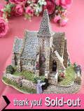 ＜Lilliput Lane＞「ST JOHN THE BAPTIST」♪英国の由緒ある小教区教会（パリッシュ・チャーチ）を再現した教会シリーズのオールドカントリーコテージのフィギュア